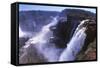 Iquassu (Iguacu) Falls on Brazil-Argentina Border, Once known as Santa Maria Falls-Paul Schutzer-Framed Stretched Canvas