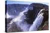 Iquassu (Iguacu) Falls on Brazil-Argentina Border, Once known as Santa Maria Falls-Paul Schutzer-Stretched Canvas