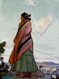 Reverence for the Land-Ira Diamond Gerald Cassidy-Giclee Print