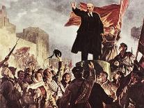 Vladimir Lenin (1870-1924)-Irakliy Toidze-Stretched Canvas