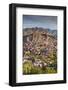 Iran, Abyaneh, Elevated Village View, Dawn-Walter Bibikow-Framed Photographic Print