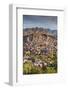 Iran, Abyaneh, Elevated Village View, Dawn-Walter Bibikow-Framed Photographic Print