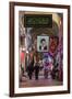 Iran, Central Iran, Esfahan, Bazar-e Bozorg market, interior-Walter Bibikw-Framed Photographic Print