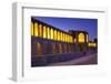 Iran, Esfahan, Si-O-Seh Bridge, Dawn-Walter Bibikow-Framed Photographic Print