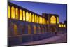 Iran, Esfahan, Si-O-Seh Bridge, Dawn-Walter Bibikow-Mounted Photographic Print