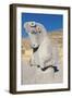 Iran, Fars Province, Persepolis, Sculpture of Bull at Throne Hall-null-Framed Giclee Print
