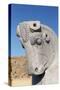 Iran, Fars Province, Persepolis, Sculpture of Head of Bull at Throne Hall-null-Stretched Canvas