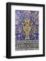 Iran, Kashan, Agha Bozorg Mosque And Madreseh, Tilework-Walter Bibikow-Framed Photographic Print