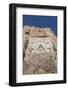 Iran, Shiraz, Naqsh-E Rostam, Sassanian Stone Reliefs Cut Into Mountain-Walter Bibikow-Framed Photographic Print