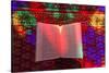 Iran, Shiraz, Nasir-Al Molk Mosque, Holy Quran-Walter Bibikow-Stretched Canvas