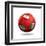 Iran Soccer Ball-pling-Framed Art Print