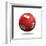 Iran Soccer Ball-pling-Framed Art Print