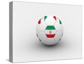 Iran Soccer Ball-dashek-Stretched Canvas