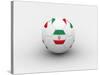 Iran Soccer Ball-dashek-Stretched Canvas