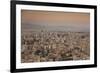 Iran, Tehran, Elevated City Skyline From The Roof Of Iran Park, Dusk-Walter Bibikow-Framed Photographic Print