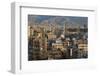 Iran, Tehran, Elevated City View With Mosque, Dawn-Walter Bibikow-Framed Photographic Print