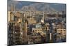 Iran, Tehran, Elevated City View With Mosque, Dawn-Walter Bibikow-Mounted Photographic Print