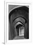 Iran, Yazd, Arches-Walter Bibikow-Framed Photographic Print