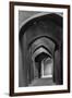 Iran, Yazd, Arches-Walter Bibikow-Framed Photographic Print