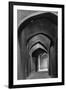 Iran, Yazd, Arches-Walter Bibikow-Framed Premium Photographic Print