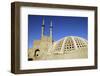 Iran, Yazd, Zoroastrian Complex of Amir Chakma with Bazaar Roofs-Stephanie Rabemiafara-Framed Photographic Print