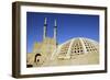 Iran, Yazd, Zoroastrian Complex of Amir Chakma with Bazaar Roofs-Stephanie Rabemiafara-Framed Photographic Print