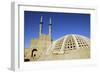 Iran, Yazd, Zoroastrian Complex of Amir Chakma with Bazaar Roofs-Stephanie Rabemiafara-Framed Photographic Print