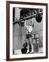 Iranian Weight Lifter M. Namdjou Struggling to Hold Up 206.5 Pound Weight at 1952 Olympics-null-Framed Premium Photographic Print