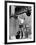 Iranian Weight Lifter M. Namdjou Struggling to Hold Up 206.5 Pound Weight at 1952 Olympics-null-Framed Premium Photographic Print