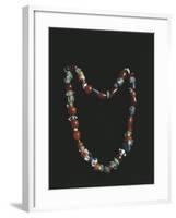 Iraq, Aqar Quf, Bracelet, Cornelian, Quartz and Other Stones-null-Framed Giclee Print