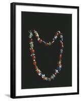 Iraq, Aqar Quf, Bracelet, Cornelian, Quartz and Other Stones-null-Framed Giclee Print