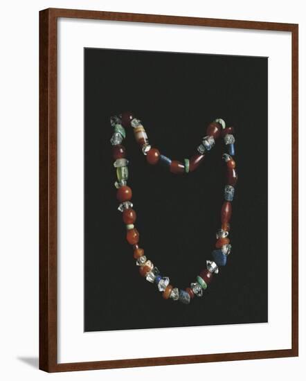 Iraq, Aqar Quf, Bracelet, Cornelian, Quartz and Other Stones-null-Framed Giclee Print