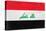 Iraq Flag Design with Wood Patterning - Flags of the World Series-Philippe Hugonnard-Stretched Canvas