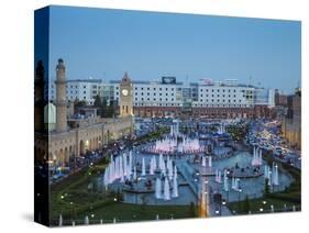 Iraq, Kurdistan, Erbil, Shar Park (City Center Park) and Qaysari Bazaars-Jane Sweeney-Stretched Canvas