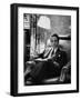 Iraq's King Feisal II Relaxing Reading a Book-Yale Joel-Framed Photographic Print