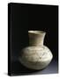 Iraq, Tell Abu Husaini, Vase with Herringbone Pattern Decoration-null-Stretched Canvas