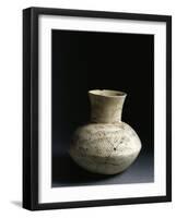 Iraq, Tell Abu Husaini, Vase with Herringbone Pattern Decoration-null-Framed Giclee Print