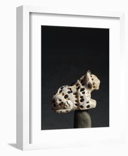 Iraq, Uruk, Panther in Ivory and Lapis Lazuli, from Eanna Sanctuary-null-Framed Giclee Print