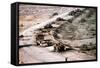 Iraqi Armored Column During Operation Desert Storm, Mar. 4 1991-null-Framed Stretched Canvas