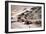 Iraqi Armored Column During Operation Desert Storm, Mar. 4 1991-null-Framed Photo