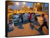 Iraqi Boys Play Soccer-null-Framed Stretched Canvas