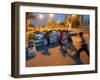 Iraqi Boys Play Soccer-null-Framed Photographic Print