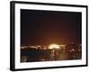 Iraqi Scud-B Missile Impact-John Gaps III-Framed Photographic Print