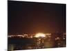 Iraqi Scud-B Missile Impact-John Gaps III-Mounted Photographic Print