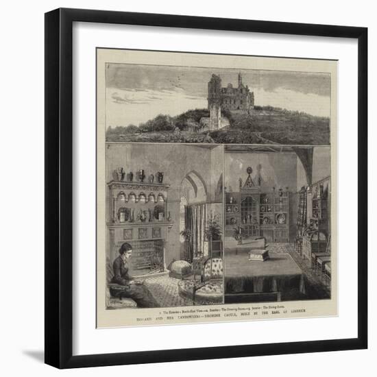 Ireland and Her Landowners, Dromore Castle, Built by the Earl of Limerick-Warry-Framed Giclee Print