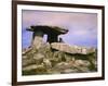 Ireland, Burren. Ancient Poulnabrone Dolman tomb-Jaynes Gallery-Framed Photographic Print