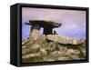 Ireland, Burren. Ancient Poulnabrone Dolman tomb-Jaynes Gallery-Framed Stretched Canvas