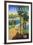 Ireland by Cie-null-Framed Art Print