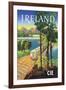 Ireland by Cie-null-Framed Art Print