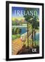 Ireland by Cie-null-Framed Art Print